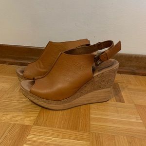 Wedged heels - very comfortable, and light